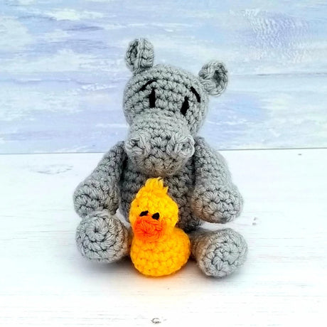 Baby Hippo Crochet Pattern