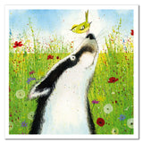 Emma Ball Badger and Goldcreat Card