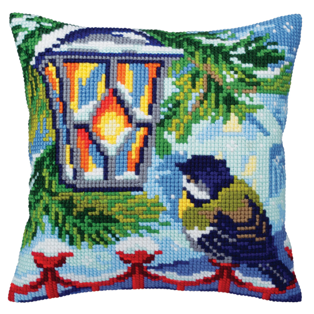 Cross Stitch Cushion Kit Before Christmas 