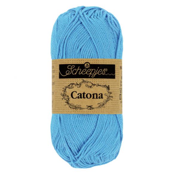 Scheepjes Catona 50g – 100% Mercerised Cotton 4 Ply Yarn for Knitting & Crochet