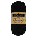 Scheepjes Catona Jet Black