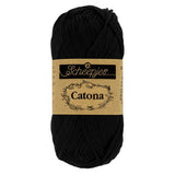 Scheepjes Catona Jet Black
