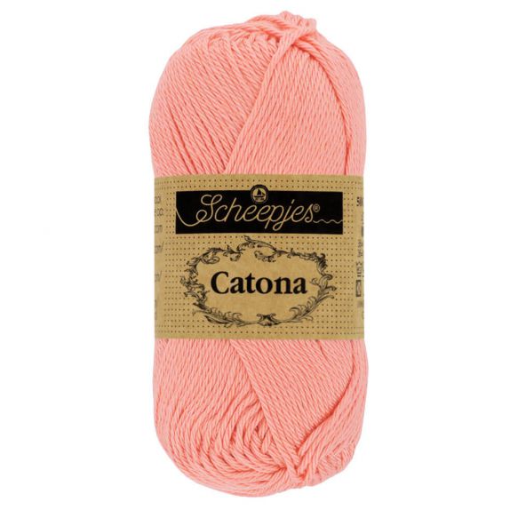 Scheepjes Catona 50g – 100% Mercerised Cotton 4 Ply Yarn for Knitting & Crochet