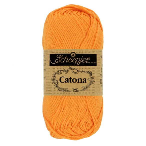 Scheepjes Catona 50g – 100% Mercerised Cotton 4 Ply Yarn for Knitting & Crochet