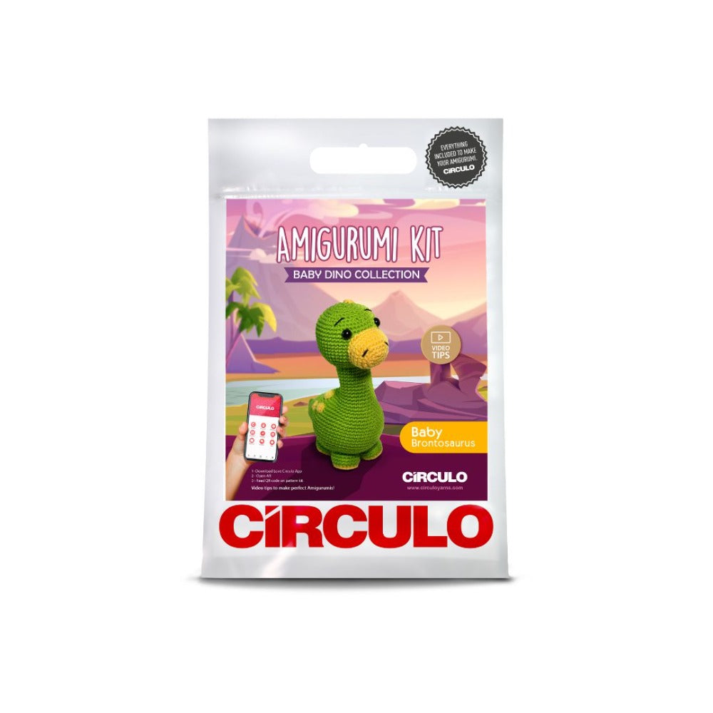 Circulo Crochet Kit Baby Brontosaurus