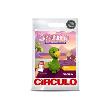 Circulo Crochet Kit Baby Brontosaurus