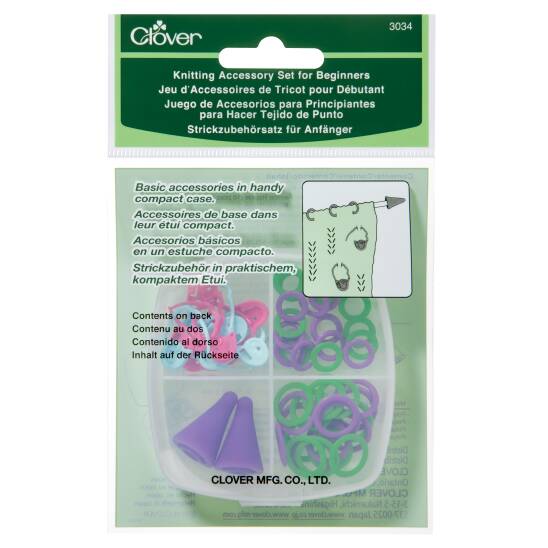 Clover Accessories Clover Knitting Accessory Set for Beginners