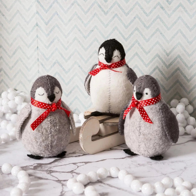 Corinne Lapierre Baby Penguins Felt Kit