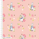 Craft Cotton Company Fabric Floral Bee (2727-05) Peter Rabbit Flowers and Dream Fabric