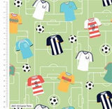 Craft Cotton Company Fabric Game Time (2821-03) Team Player Fabric