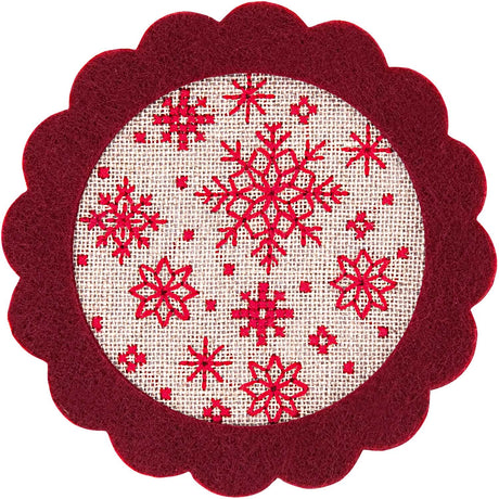 Rico Cross Stitch Star Decoration Kit