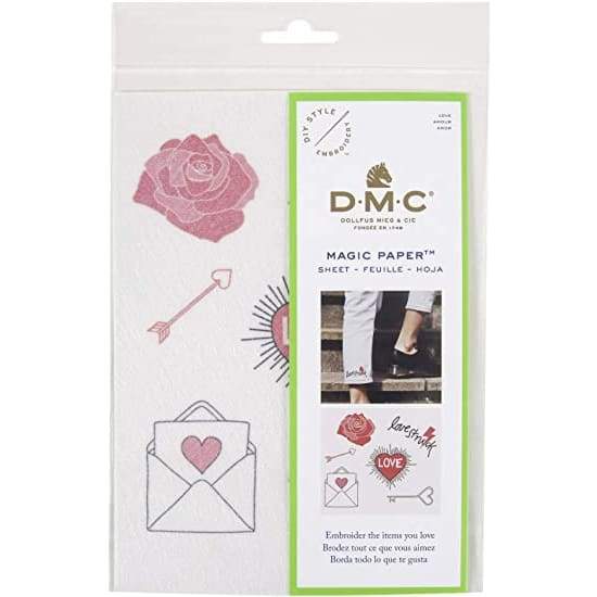 DMC Craft FC104 Love DMC Magic Paper Sheets