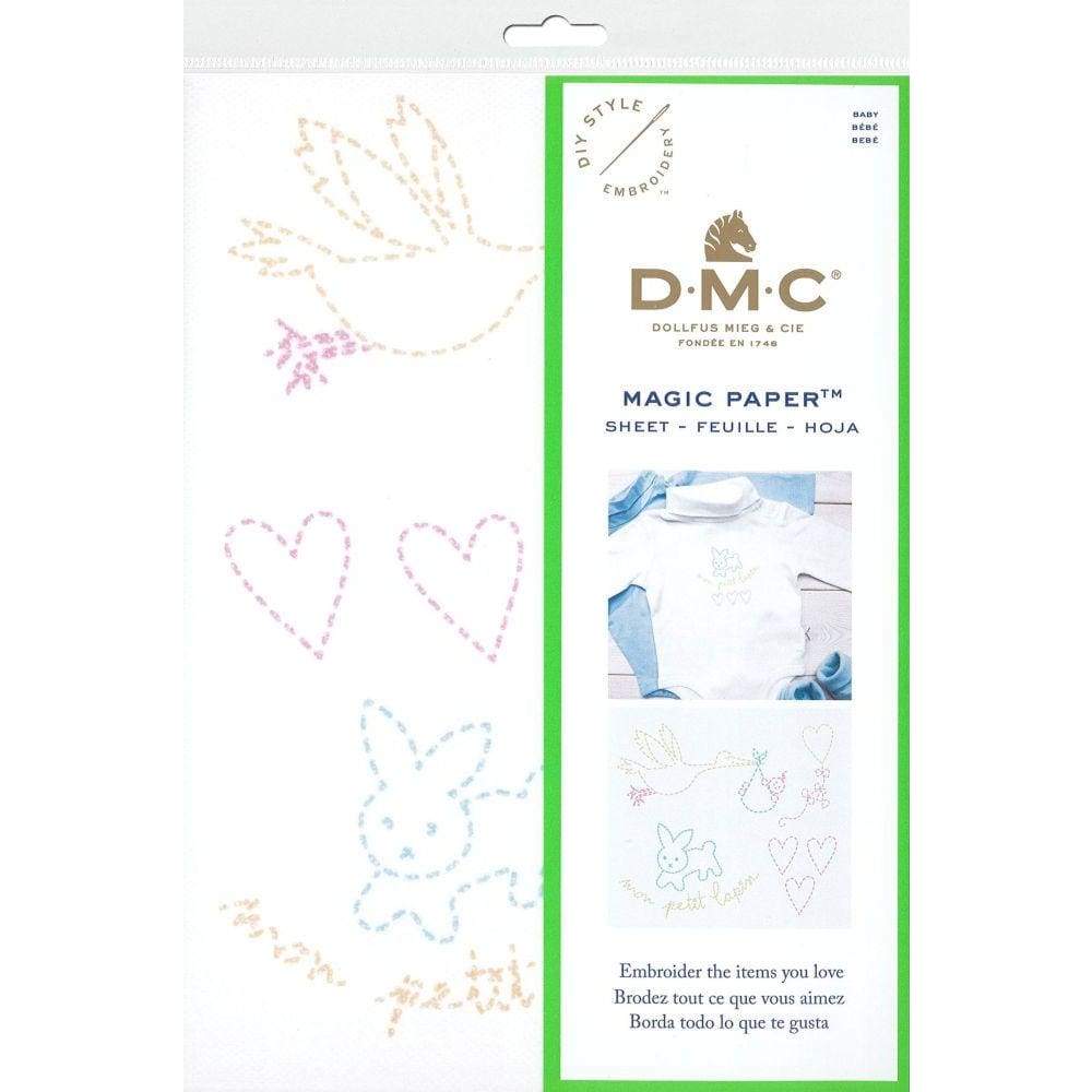 DMC Craft FC108 Baby Stork DMC Magic Paper Sheets