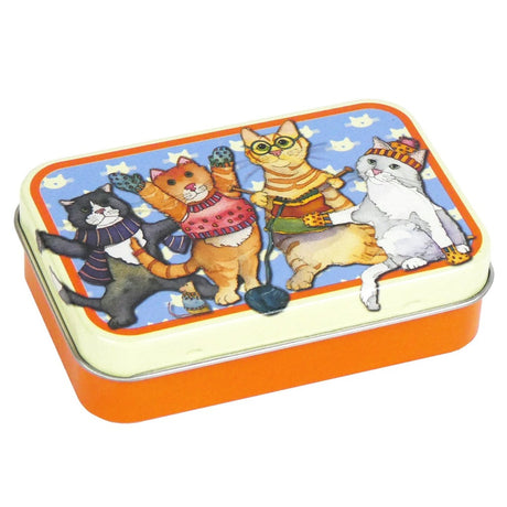 Emma Ball gifts Emma Ball Kittens in Mittens Mini Rectangular Tin