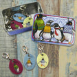 Emma Ball gifts Penguins in Pullovers Emma Ball Crochet Stitch Markers and Tin