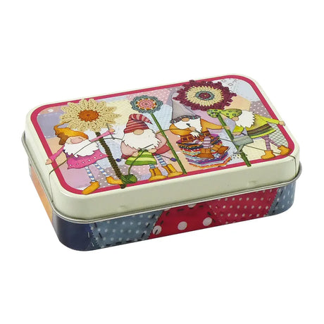 Emma Ball Crafting Gnomes Mini Hinged Tin