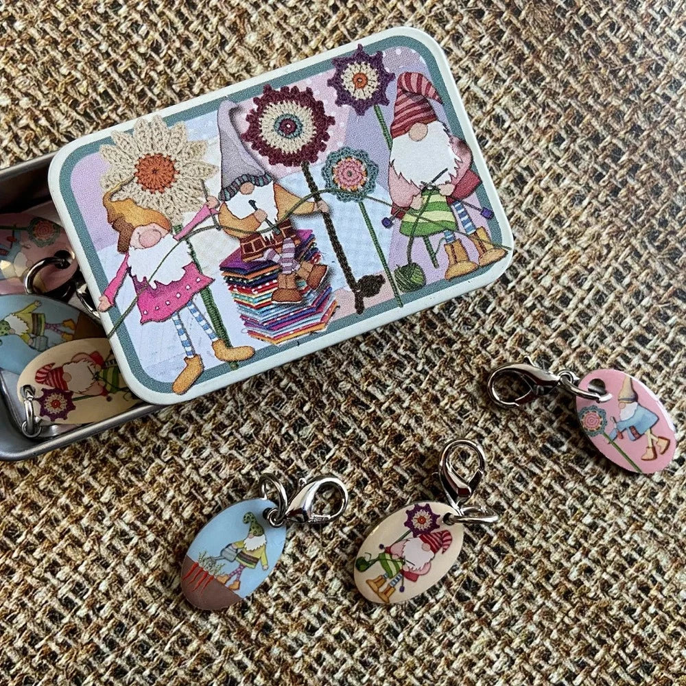 Emma Ball Crafting Gnomes Stitch Markers