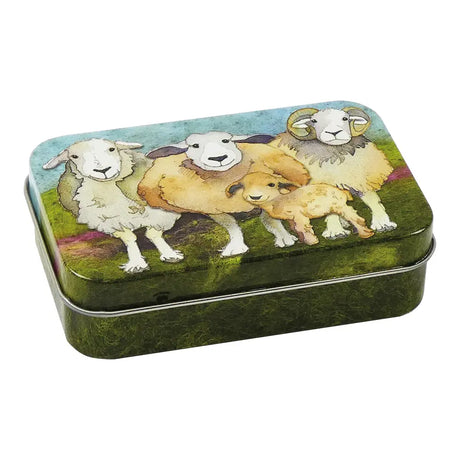 Emma Ball Felted Sheep Mini Hinged Tin