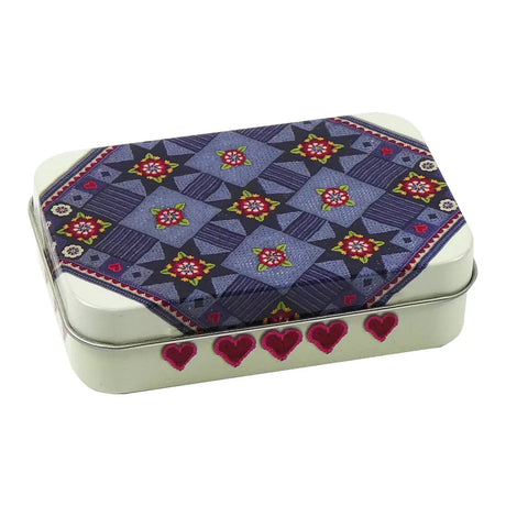 Emma Ball Indigo Dreams Mini Hinged Tin