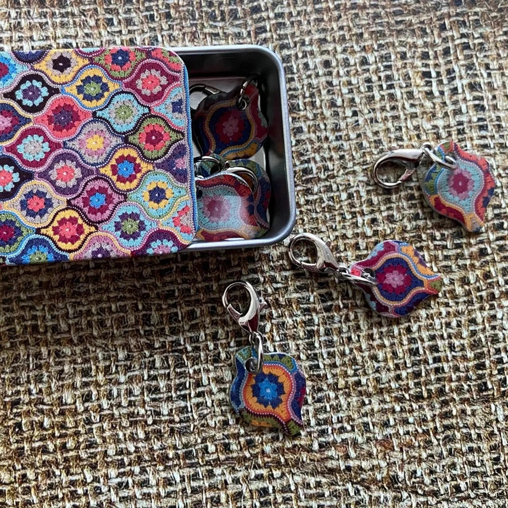 Emma Ball Mystical Lanterns Stitch Markers