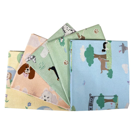 Fat Quarter Bundle Freddie and Friends at the Park