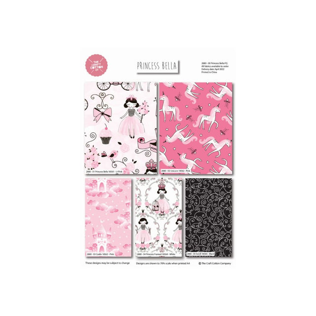 Fat Quarter Bundle Princess Bella