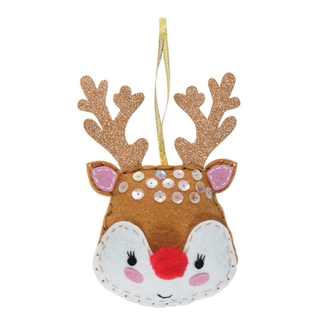 Felt Decoration Reindeer