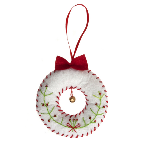 Felt Decoration Wreath