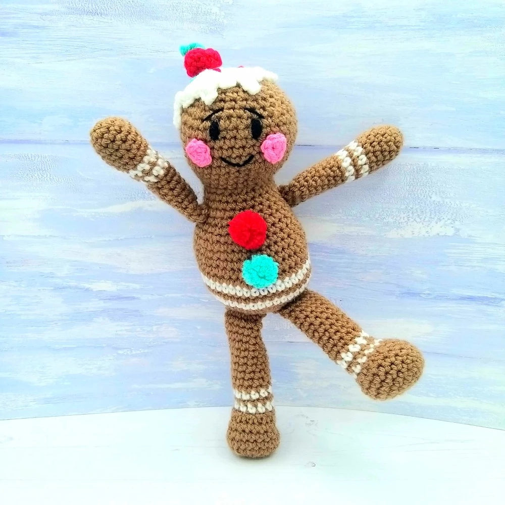 George the Gingerbread Boy Crochet Pattern