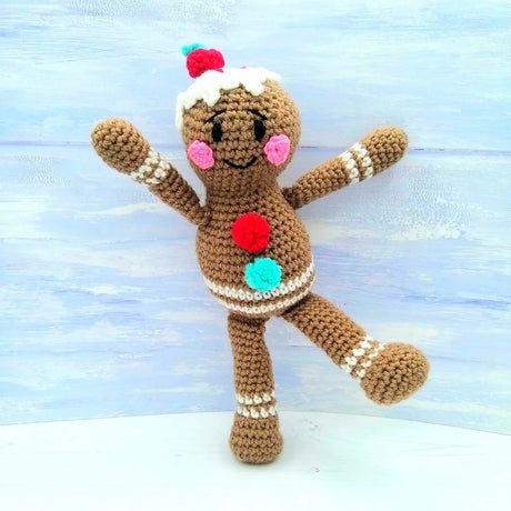 George the Gingerbread Boy Crochet Pattern