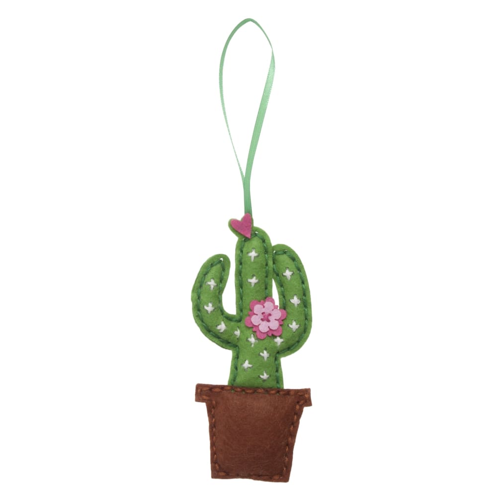 Groves Craft Cactus Trimits Felt Sew your Own Decoration Kits