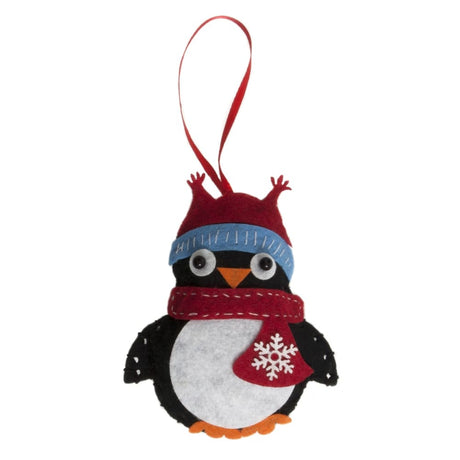 Groves Craft Penguin Trimits Felt Sew your Own Decoration Kits