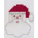 Groves Craft Santa Trimits Cross Stitch Greeting Card Kits