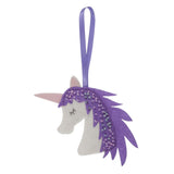 Groves Craft Unicorn Trimits Felt Sew your Own Decoration Kits