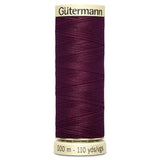 Groves Haberdashery 108 Gutermann Thread Sewing Cotton 100 m Black to Pink