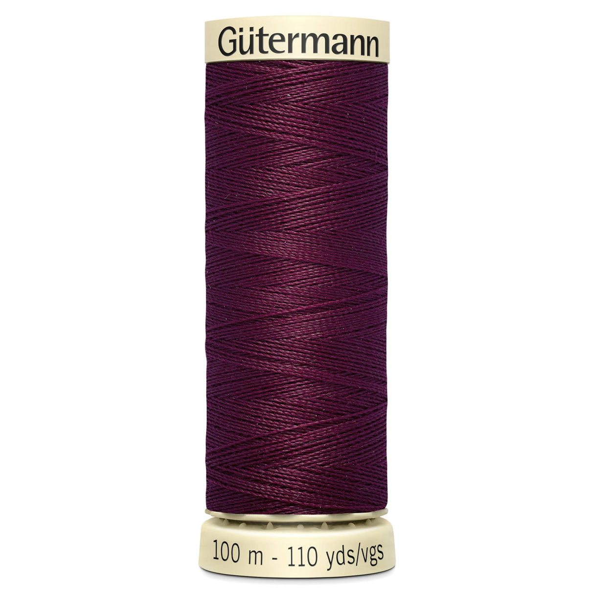 Groves Haberdashery 108 Gutermann Thread Sewing Cotton 100 m Black to Pink