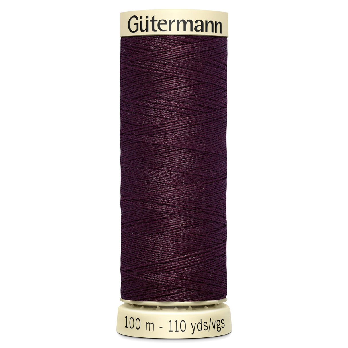 Groves Haberdashery 130 Gutermann Thread Sewing Cotton 100 m Black to Pink
