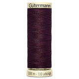 Groves Haberdashery 130 Gutermann Thread Sewing Cotton 100 m Black to Pink