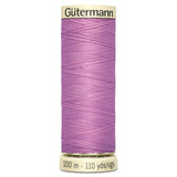 Groves Haberdashery 211 Gutermann Thread Sewing Cotton 100 m Black to Pink