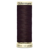 Groves Haberdashery 23 Gutermann Thread Sewing Cotton 100 m Black to Pink