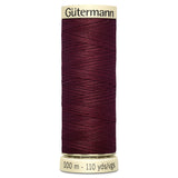 Groves Haberdashery 369 Gutermann Thread Sewing Cotton 100 m Black to Pink