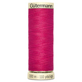 Groves Haberdashery 382 Gutermann Thread Sewing Cotton 100 m Black to Pink