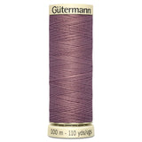 Groves Haberdashery 52 Gutermann Thread Sewing Cotton 100 m Black to Pink
