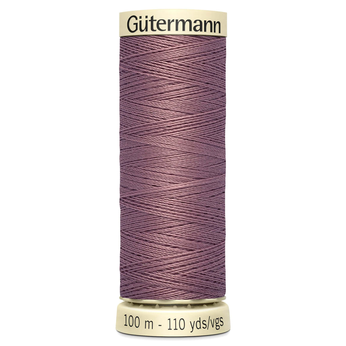 Groves Haberdashery 52 Gutermann Thread Sewing Cotton 100 m Black to Pink