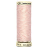Groves Haberdashery 658 Gutermann Thread Sewing Cotton 100 m Black to Pink