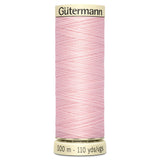 Groves Haberdashery 659 Gutermann Thread Sewing Cotton 100 m Black to Pink