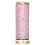 Groves Haberdashery 662 Gutermann Thread Sewing Cotton 100 m Black to Pink