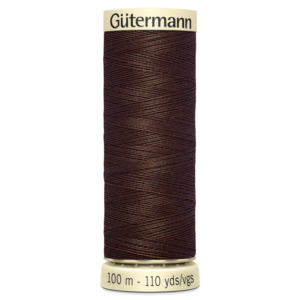 Groves Haberdashery 694 Gutermann Thread Sewing Cotton 100 m Black to Pink