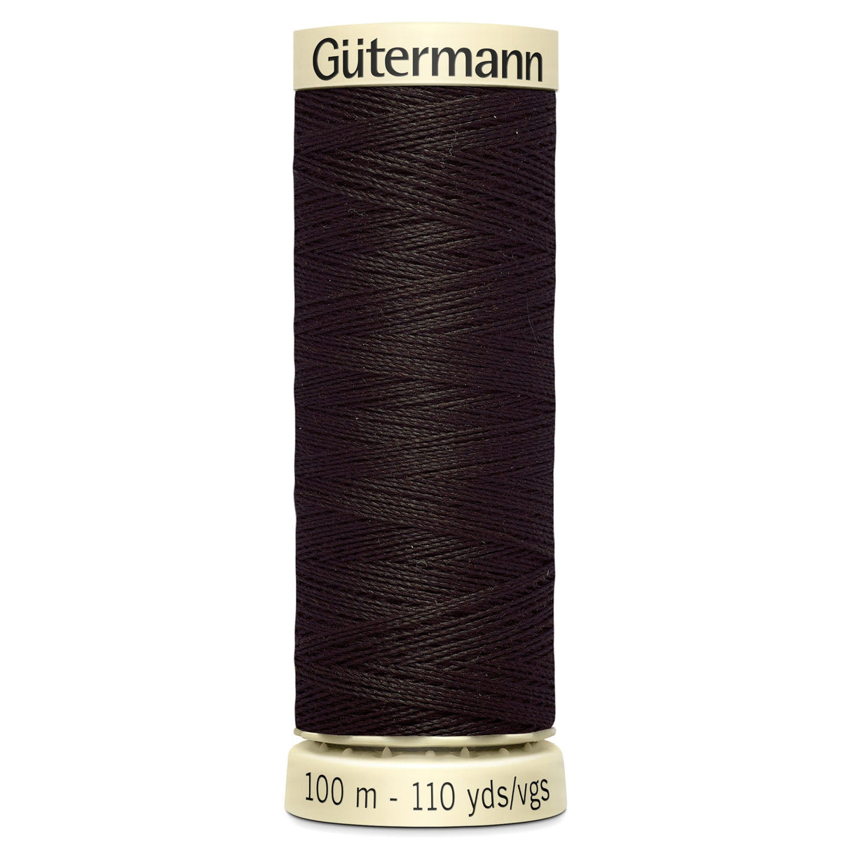 Groves Haberdashery 697 Gutermann Thread Sewing Cotton 100 m Black to Pink