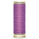 Groves Haberdashery 716 Gutermann Thread Sewing Cotton 100 m Black to Pink